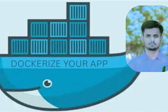 dockerize your application and create a dockerfile