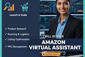 setup amazon fba private label business and be your virtual assistant