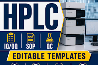 create audit ready hplc iq oq and qc documentation