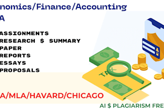 do accounting and finance financial statement, bookkeeping tasks