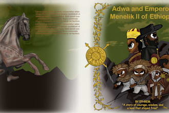 design a childrens book cover page