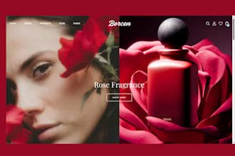 design perfume website perfume shopify store fragrance store cologne store