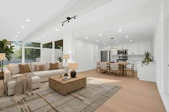 provide realist virtual staging for real estate listings