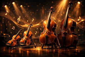compose string viola cello violin double bass instrumental for youtube bgm ost