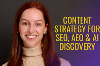 build a modern content strategy for SEO, GEO and ai discovery