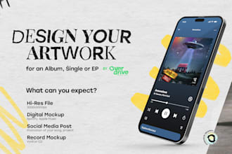 design a cover artwork for your music