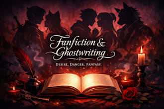 write nsfw fanfiction erotic smut kink erotica bdsm romance story ghostwriter