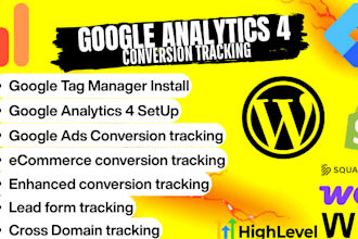 fix or setup ga4 conversion tracking, ecommerce tracking GTM