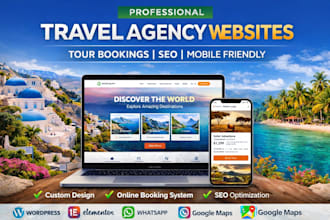 build a wordpress travel agency or tour booking website