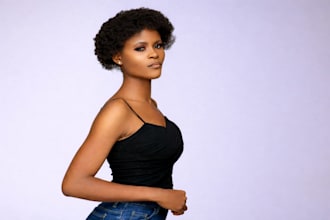 be your professional female model for beauty skincare hair and brand products
