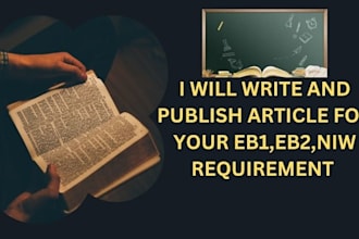 write and publish research article, best paper award, eb1a, eb1b, eb1c, eb1 niw