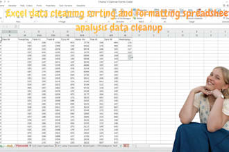 do excel data cleaning sorting and formatting spreadsheet analysis data cleanup