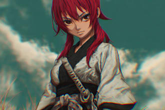 draw commission into anime or manga style art