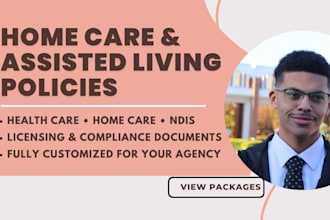write home care and assisted living policies and employee handbooks