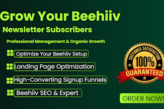 manage and grow your beehiiv newsletter subscriber organically beehiiv promotion