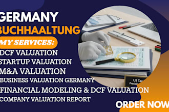 prepare company valuation report for germany france italy