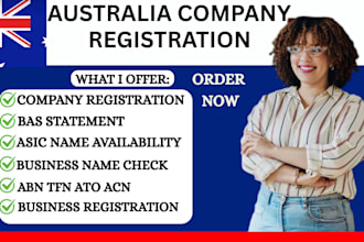 register your australian pty ltd company, asic, abn nd gst setup