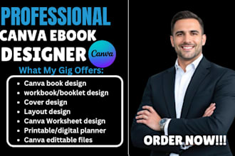 canva ebook design, workbook design, redesign ebook formatting and layout design