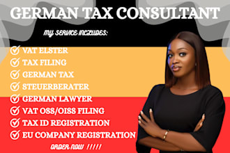 do german vat registration, corporate tax filing, income tax return, bookkeeping