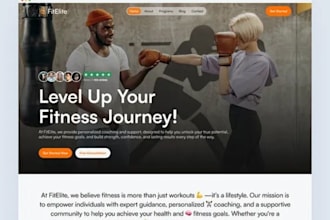 setup squarespace website gym website personal trainer website fitness coach web