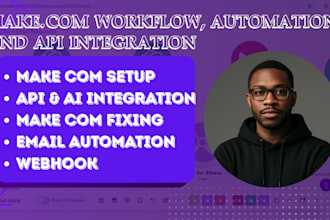 made com automation, make com, make automation, api integration, fix make com