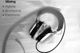 mix your cinematic, electronic, or hybrid orchestral music