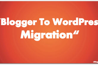 do blogger to wordpress migration with SEO checks