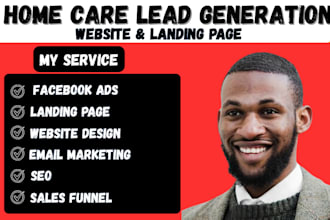 home care leads elderly care healthcare leads senior care home care website