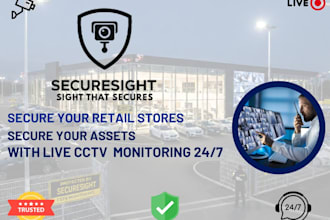 cctv monitor to secure car dealership