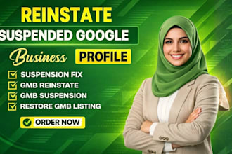 appeal google business profile suspension reinstate listing profile verification