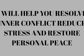 help you resolve inner conflict reduce stress and restore personal peace