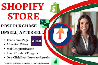 setup shopify post purchase upsell rebuy zipify reconvert koala cartx aftersell