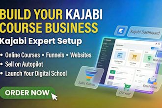 do kajabi online course, course website, kajabi sales funnel and kajabi website