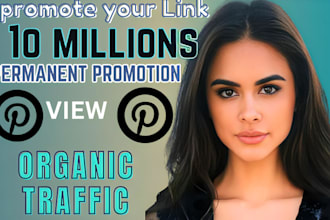 promote your brand, ecommerce store on my 10m montly pinterest profile, shopify