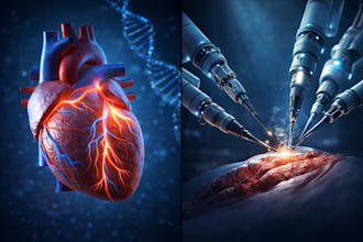 create high end 3d medical animation for surgery, anatomy, 3d medical animation