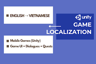 localize and translate your games in vietnamese