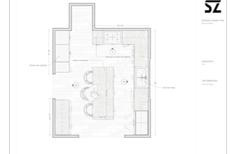 create a professional 2d interior layout and space planning
