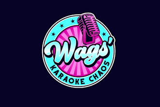 design unique karaoke chaos logo