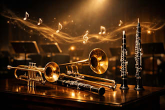 compose trumpet trombone clarinet oboe instrumental for bgm youtube game ost