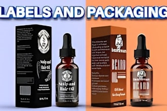 do product label design, cbd label design, bottle label design, packaging design
