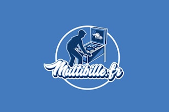 design awesome pinball website logo