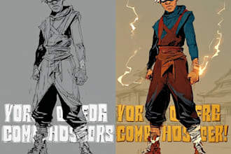 create graphic novels and comic book