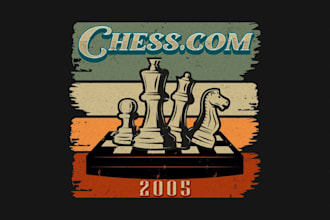 create high quality and beautiful chess logo design