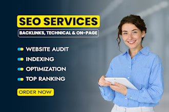 do SEO audit technical, on page, website, dofollow, nofollow backlinks service