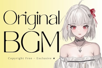 make a cute bgm for your streams