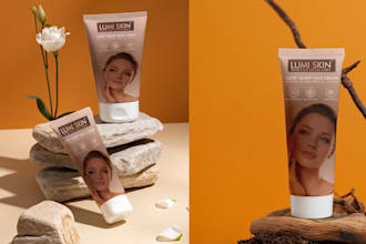 design skincare logo,branding and packaging for you brand