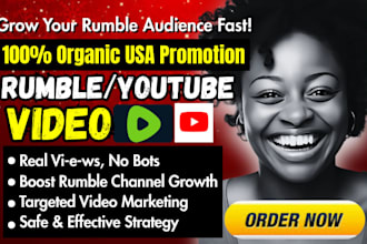 organic rumble yt video promotion rumble views followers subscribers