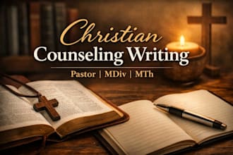 christian counseling content for grief, trauma, healing, and restoration