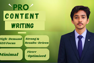write blog and article content