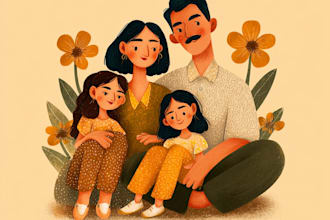 do a wonderful family portrait